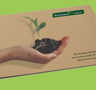 Biodegradable compostable environmental ideas
